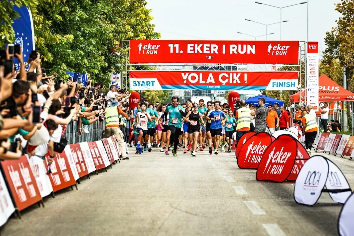 12. Eker I Run, 5 bine yakın katılımcının coşkulu adımlarıyla başlıyor