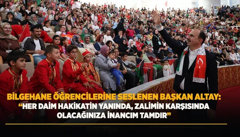 Başkan Altay Bilgehane Öğrencilerine Seslendi: 