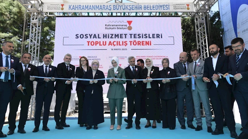 Bakan Göktaş, “Kahramanmaraş’tan Türkiye’ye Örnek Projeler Yükseliyor”