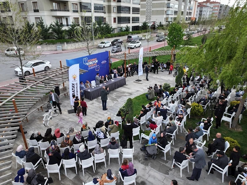 HER MAHALLEYE HİZMET, HER GÖNLE DOKUNUŞ