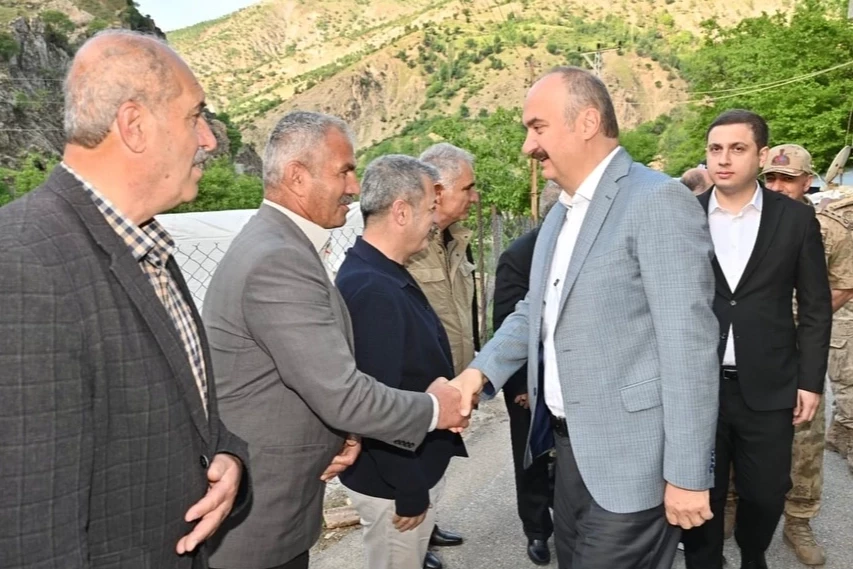 Batman Valisi Canalp’ten Sason İlçesine ziyaret