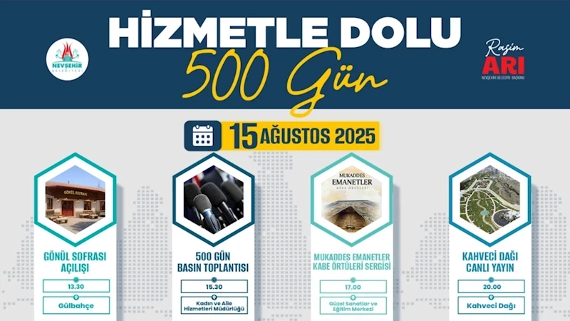 Belediye Başkanımız Rasim Arı’nın Hizmetlerle Geçen 500 Günü