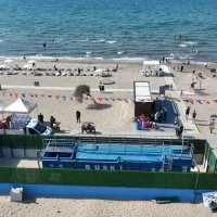 Mavi bayraklı sahile çifte koruma